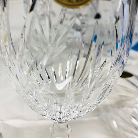 HIGHLIGHTS 2 CRYSTAL PRINCESS HOUSE WINE GLASSES BRAND NEW WITH TAGS - Picture 16 of 16